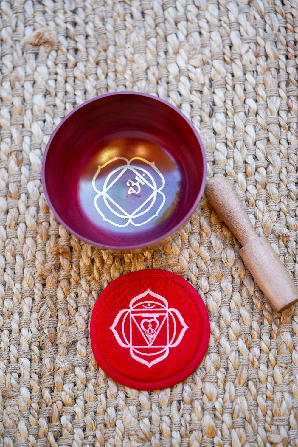 7 Colourful Singing Bowl Chakra Set