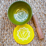 7 Colourful Singing Bowl Chakra Set - Himalayas Shop