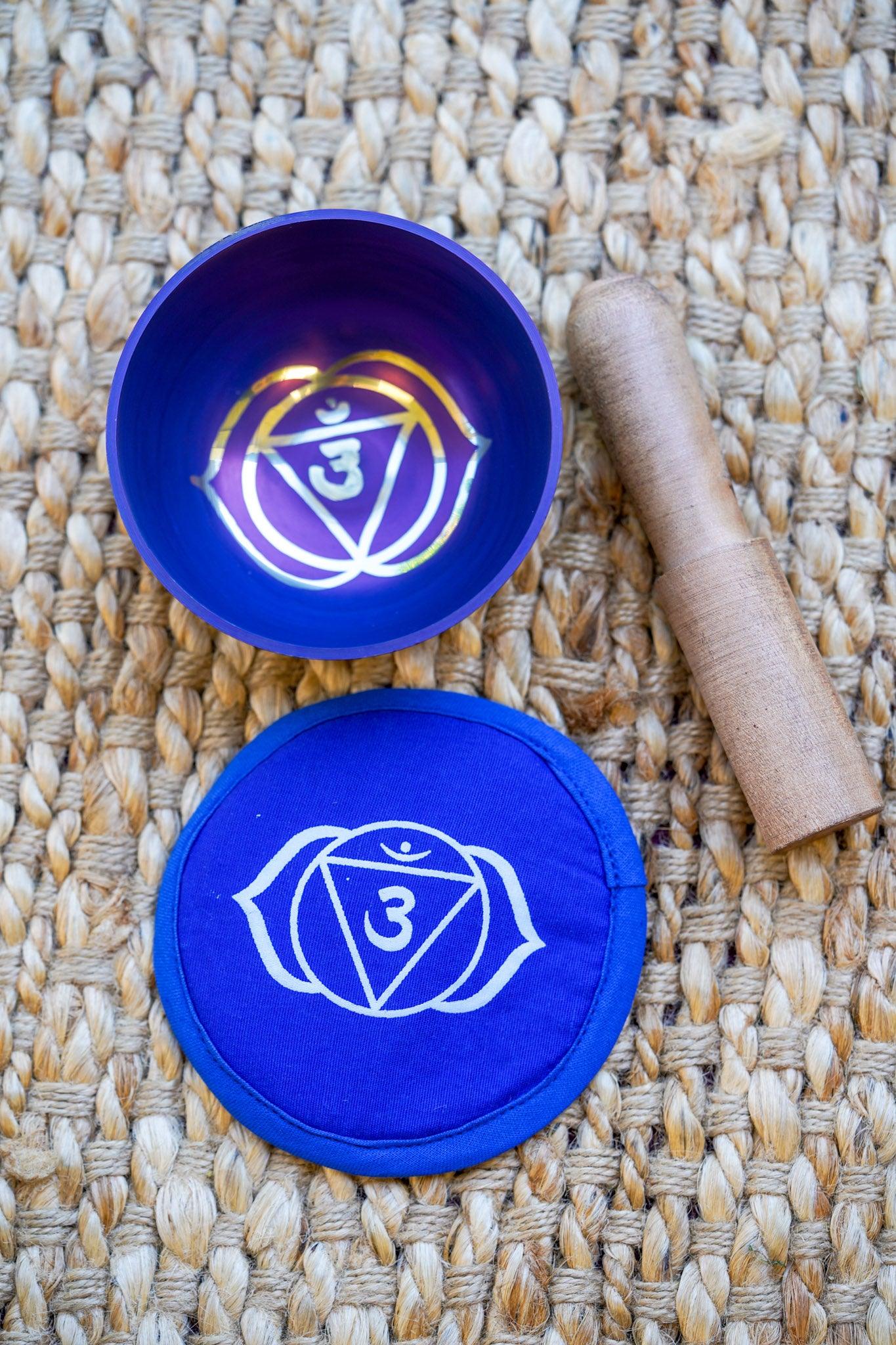 7 Colourful Singing Bowl Chakra Set - Himalayas Shop