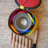 Chakra Set Singing Bowl for chakra healing