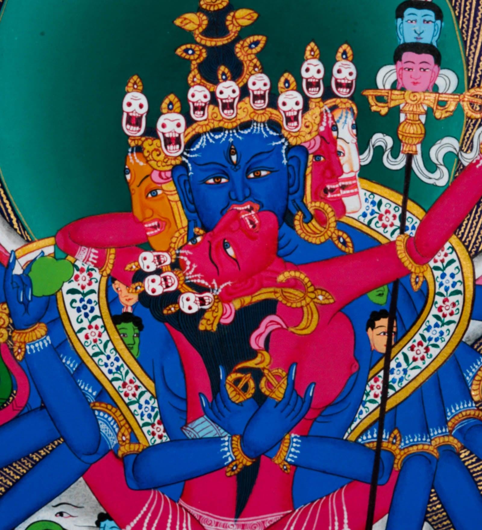 Chakrashamabhara Thangka Painting - Himalayas Shop