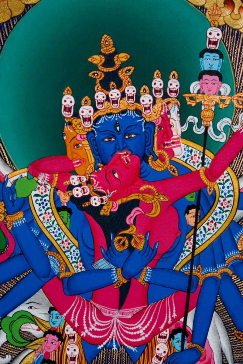 Chakrashamabhara Thangka Painting - Himalayas Shop