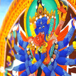 Chakrasambhara Newari Thangka Painting