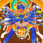 Chakrasambhara Newari Thangka Painting