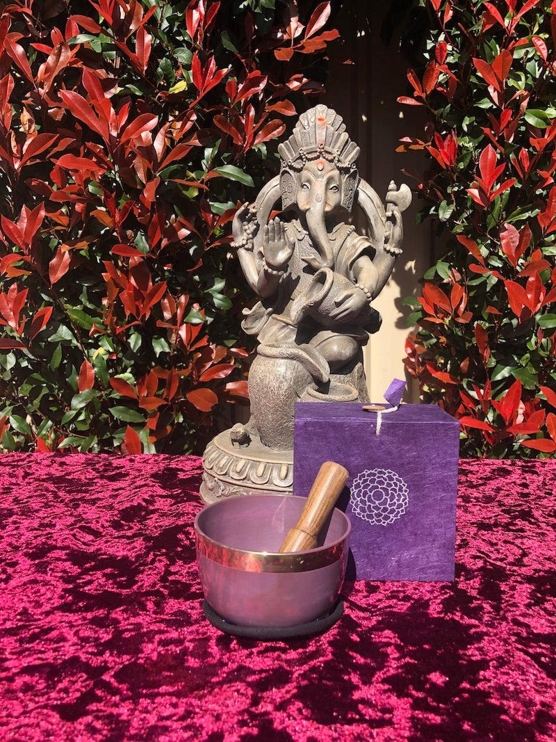 The Crown Chakra bowl for wisdom and awareness, a mindful gift for Father's day.