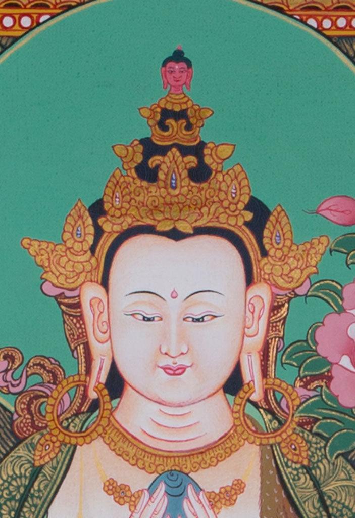 Chenrezig Compassion Bodhisattva art - Himalayas Shop