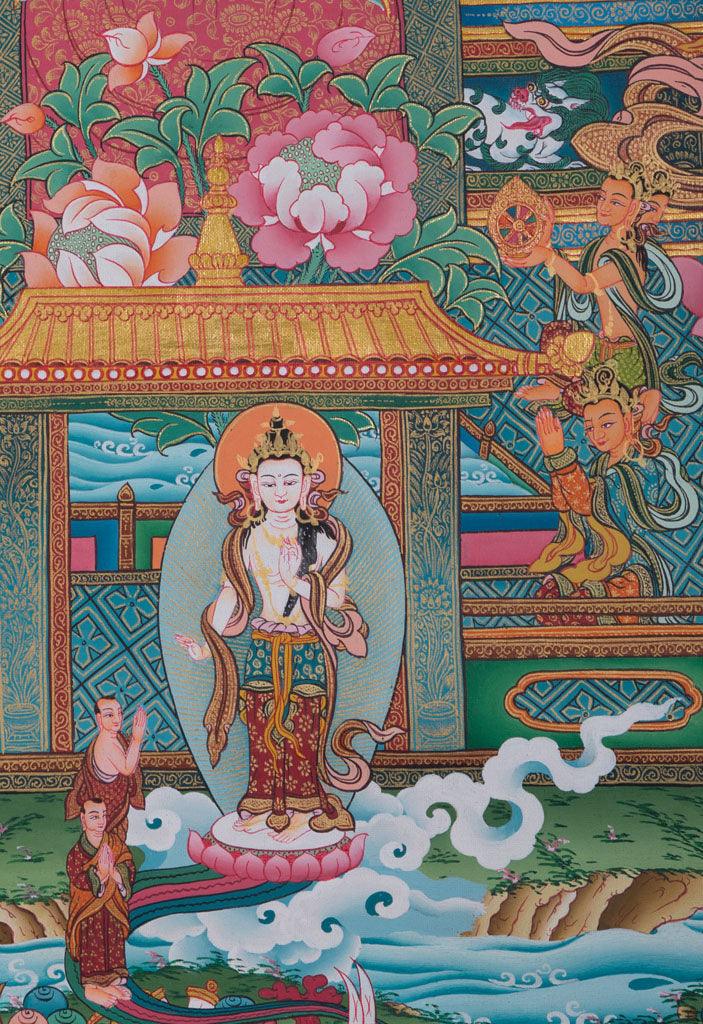 Chenrezig Compassion Bodhisattva art - Himalayas Shop