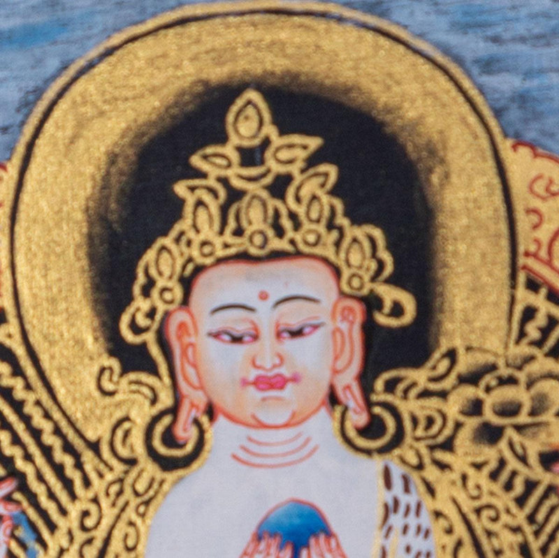 Chenrezig Mandala Thangka - Himalayas Shop