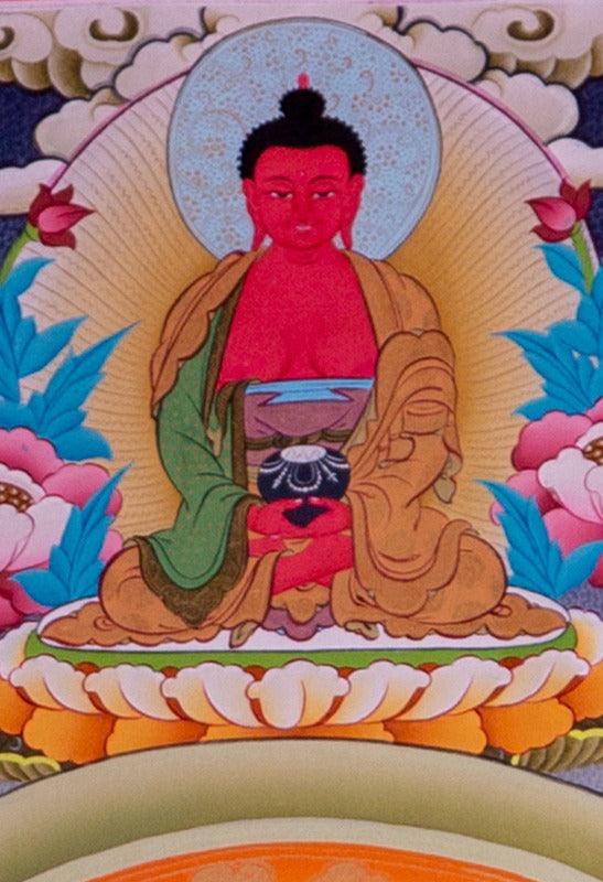 Chenrezig is known under many different names: Avalokiteshvara in sanskrit, Kuan Yin in Chinese and Kannon in Japanese.