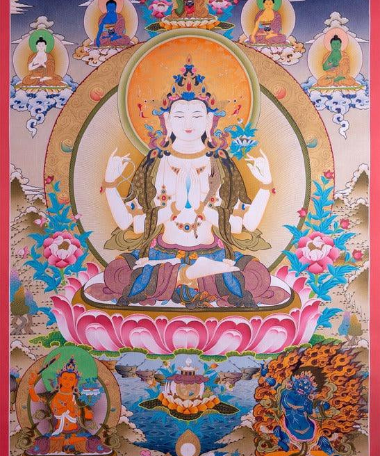 Buddha of compassion - Himalayas Shop