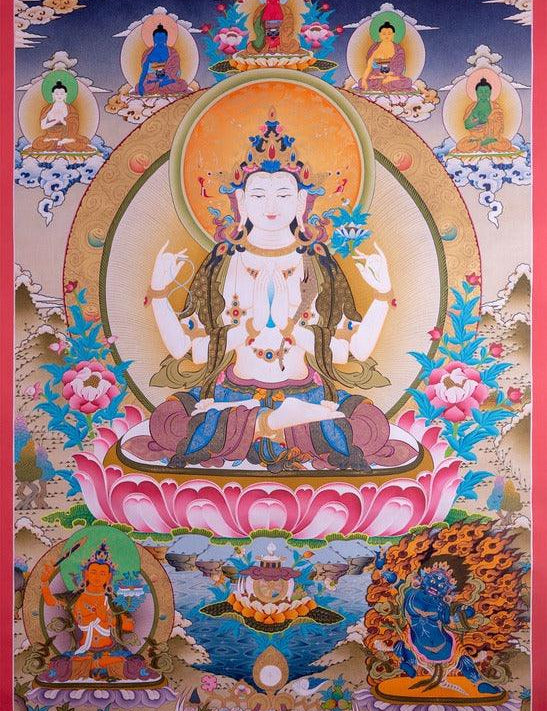 Buddha of compassion - Himalayas Shop