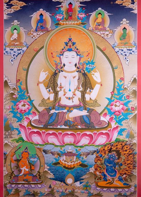 Buddha of compassion - Himalayas Shop