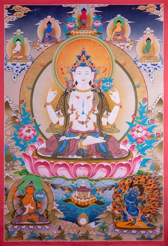Buddha of compassion - Himalayas Shop