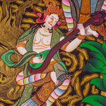 Chungapa Thangka painting on cotton canvas for wall hanging . This is a master piece art of Chungapa,