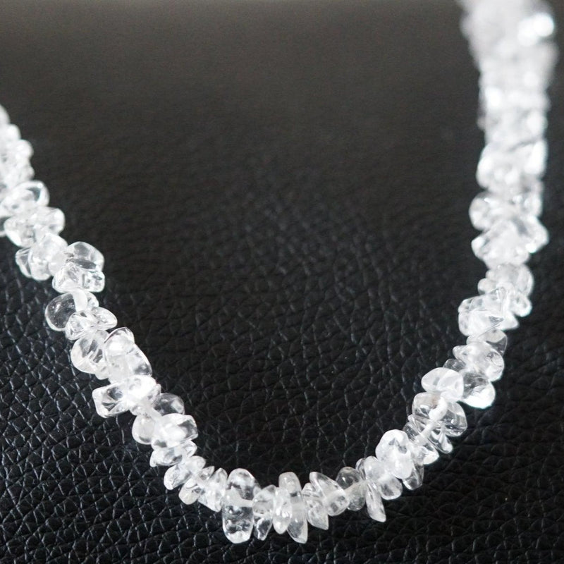 Clear Quartz Crystal Chips Necklace - Himalayas Shop