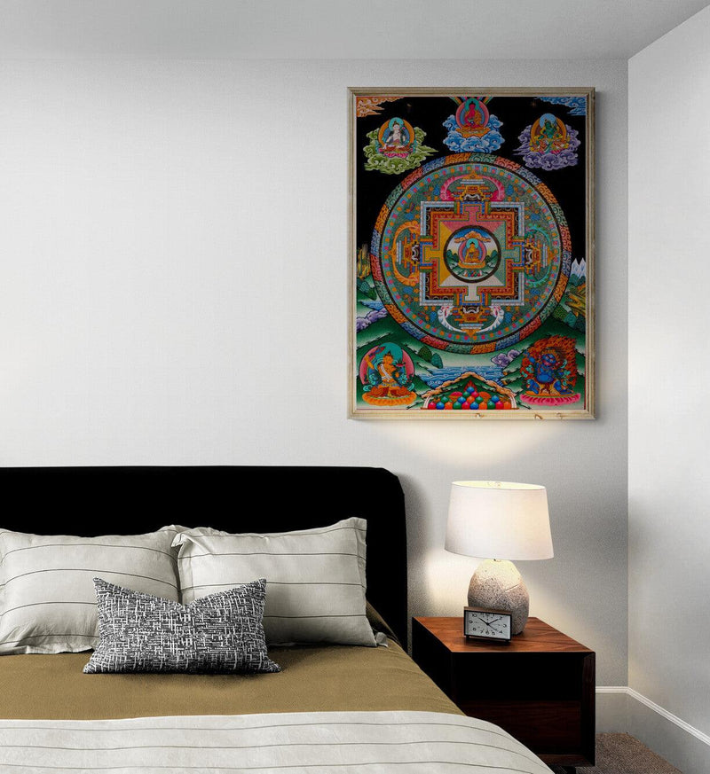 Shakyamuni Buddha Mandala Hanged - HimalayasShop