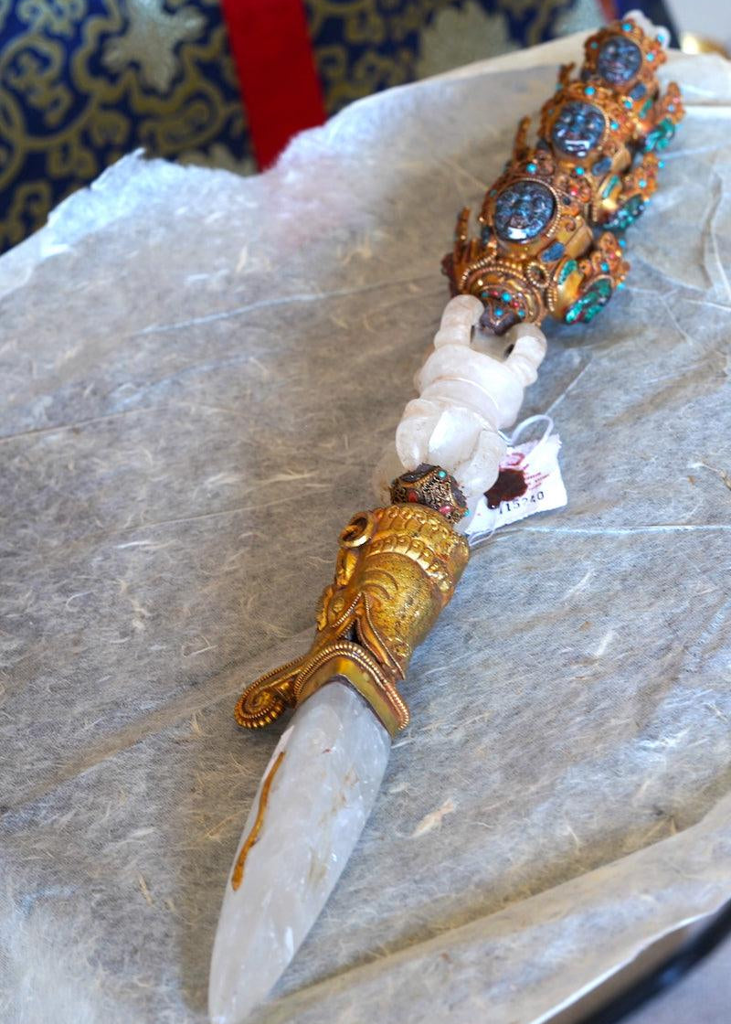 Old Tibet Tantra Dorje Phurba Dagger