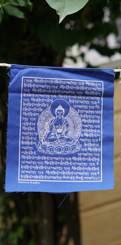 Bhaiṣajyaguru Prayer Flag Mantra