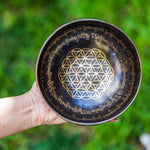 Flower of Life Singing Bowl - HimalayasShop