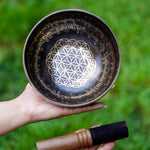 Flower of Life Singing Bowl - HimalayasShop