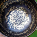 Flower of Life Singing Bowl - HimalayasShop