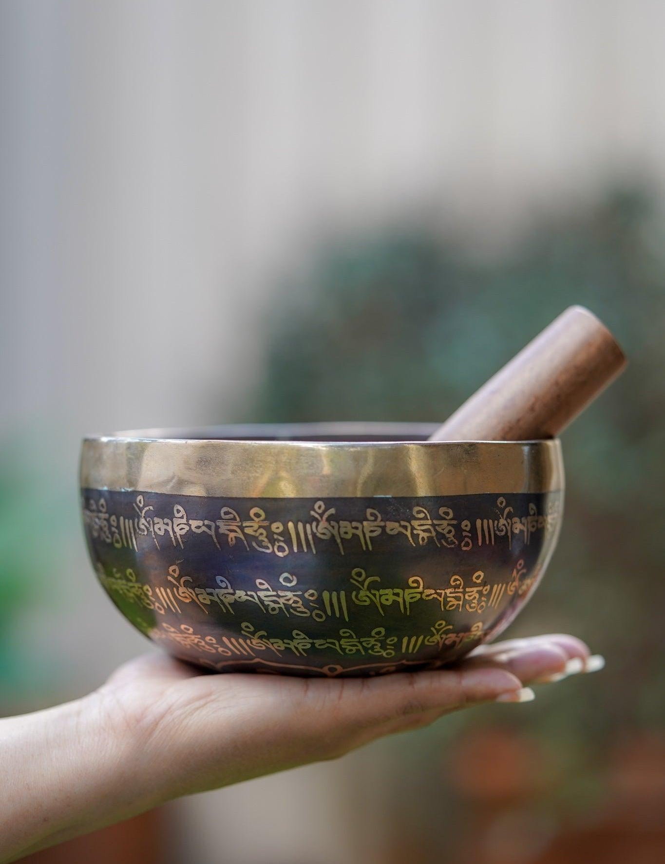 Flower of Life Singing Bowl - HimalayasShop