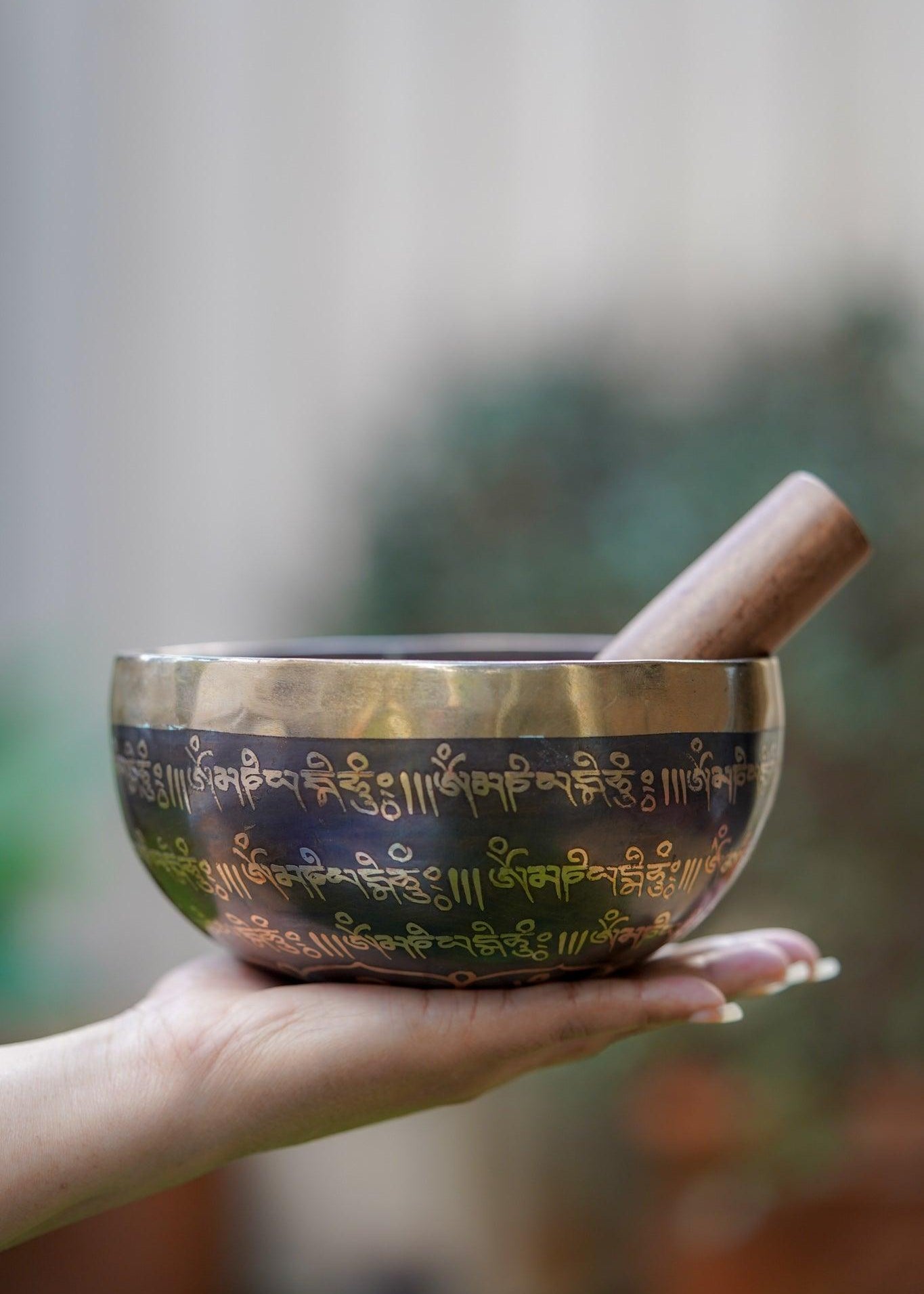 Flower of Life Singing Bowl - HimalayasShop
