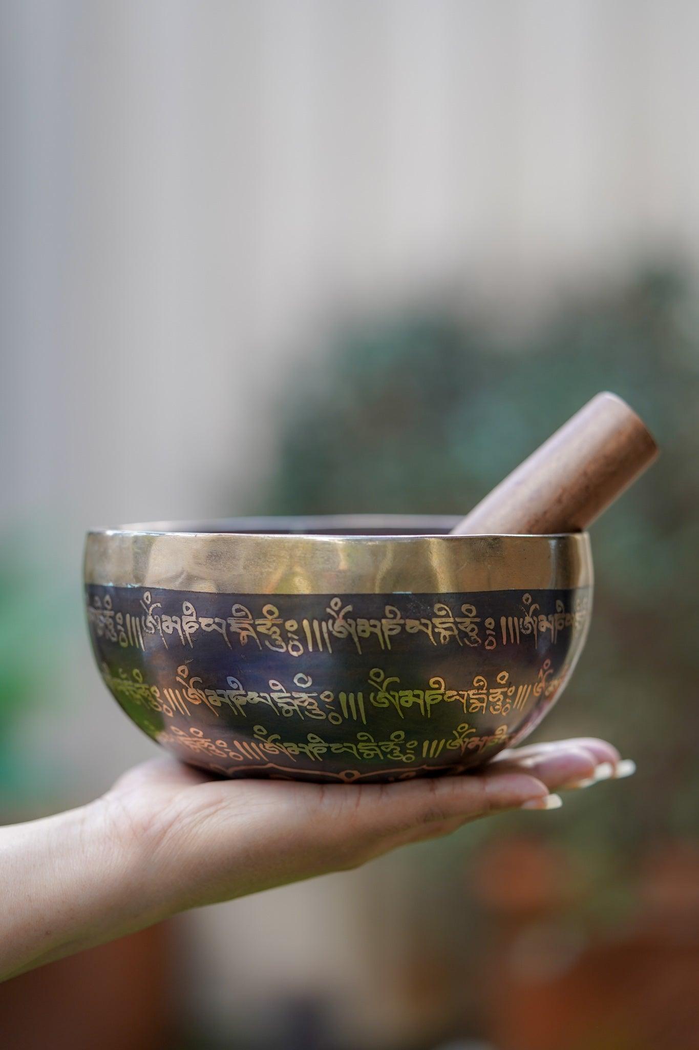 Flower of Life Singing Bowl - HimalayasShop