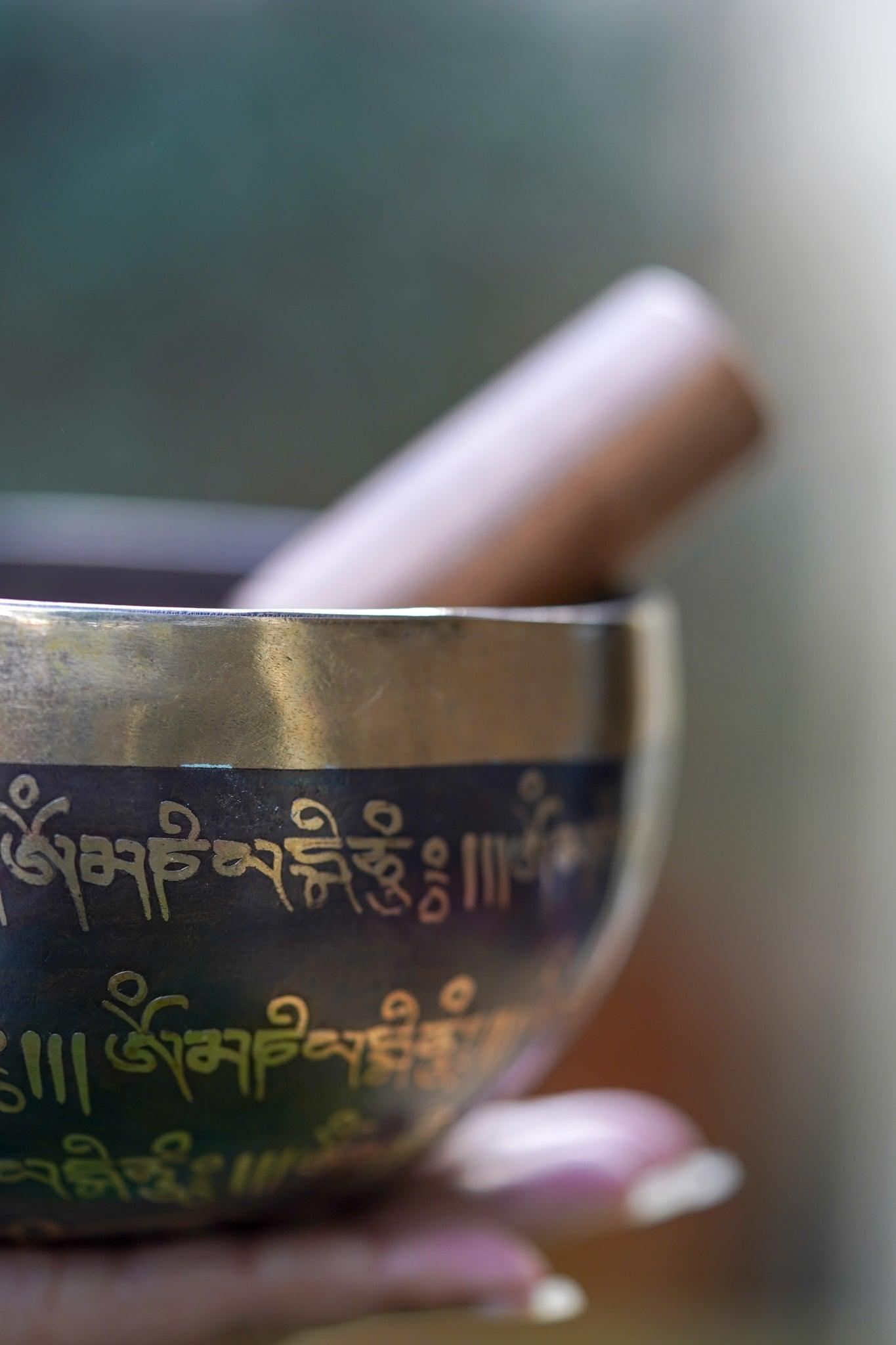 Flower of Life Singing Bowl - HimalayasShop