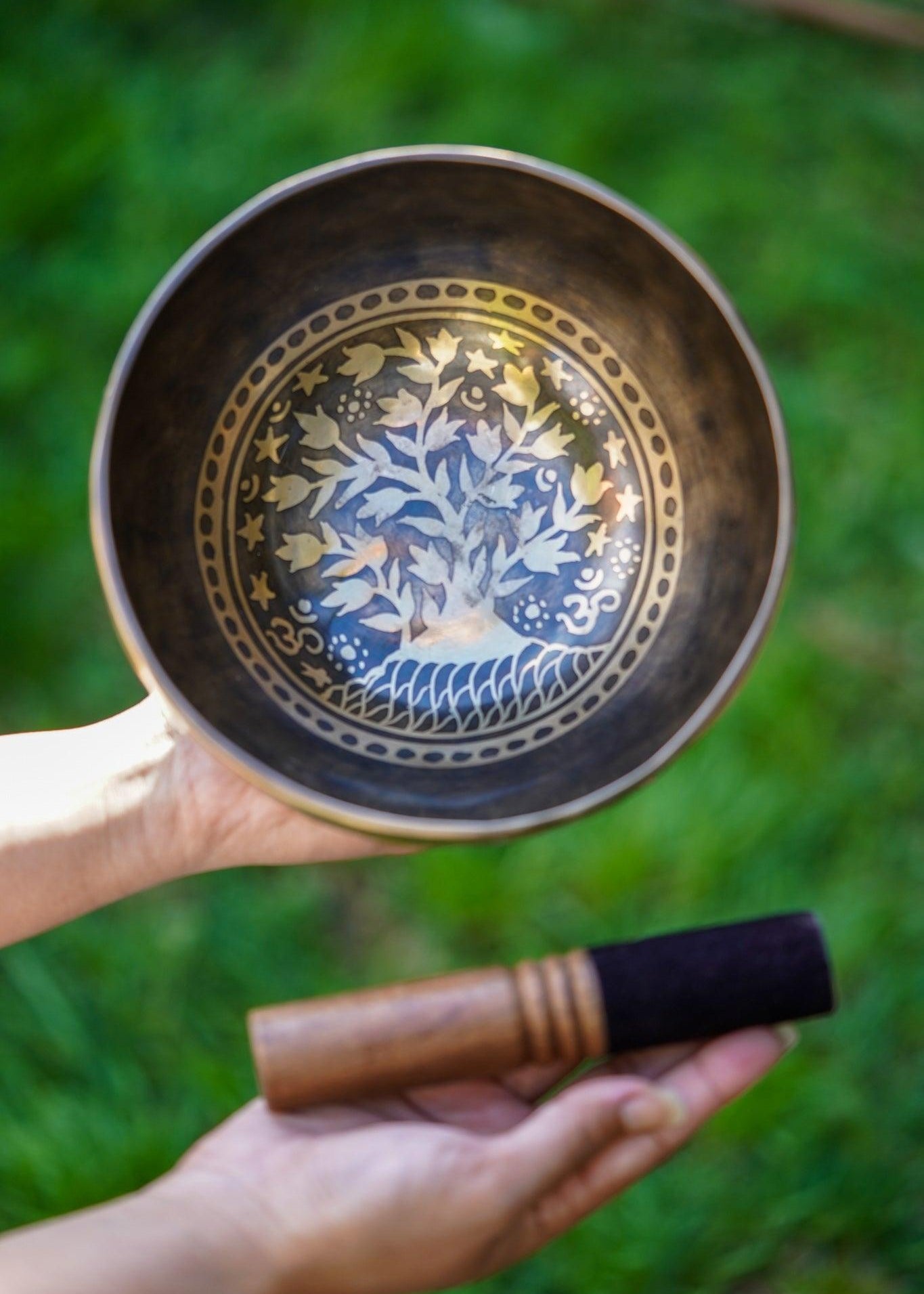 Tree of Life Singing Bowl 