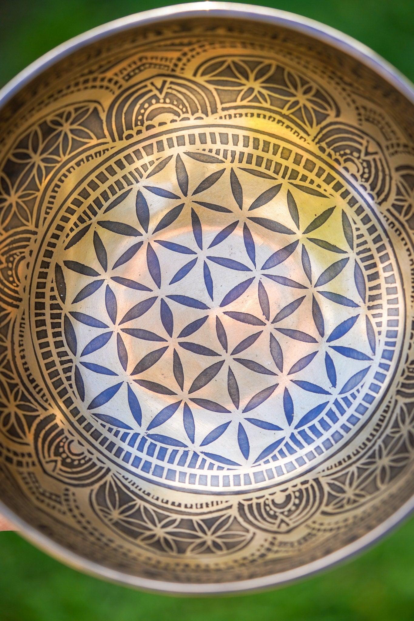 Flower of Life Singing Bowl