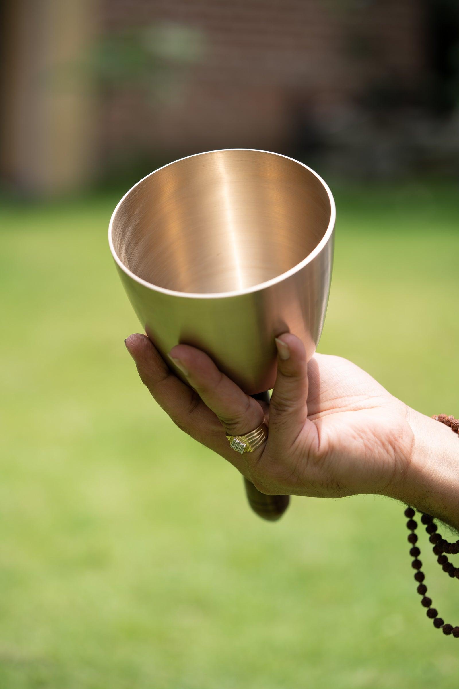 Singing Bowl with Handle - Himalayas Shop