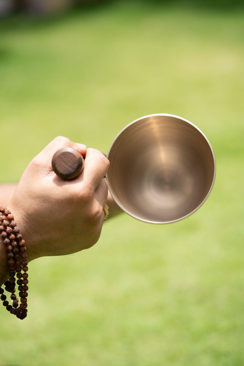 Singing Bowl with Handle - Himalayas Shop