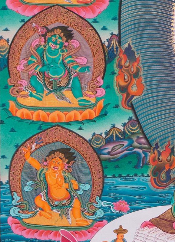 Sitatapatra thangka painting - Himalayas Shop