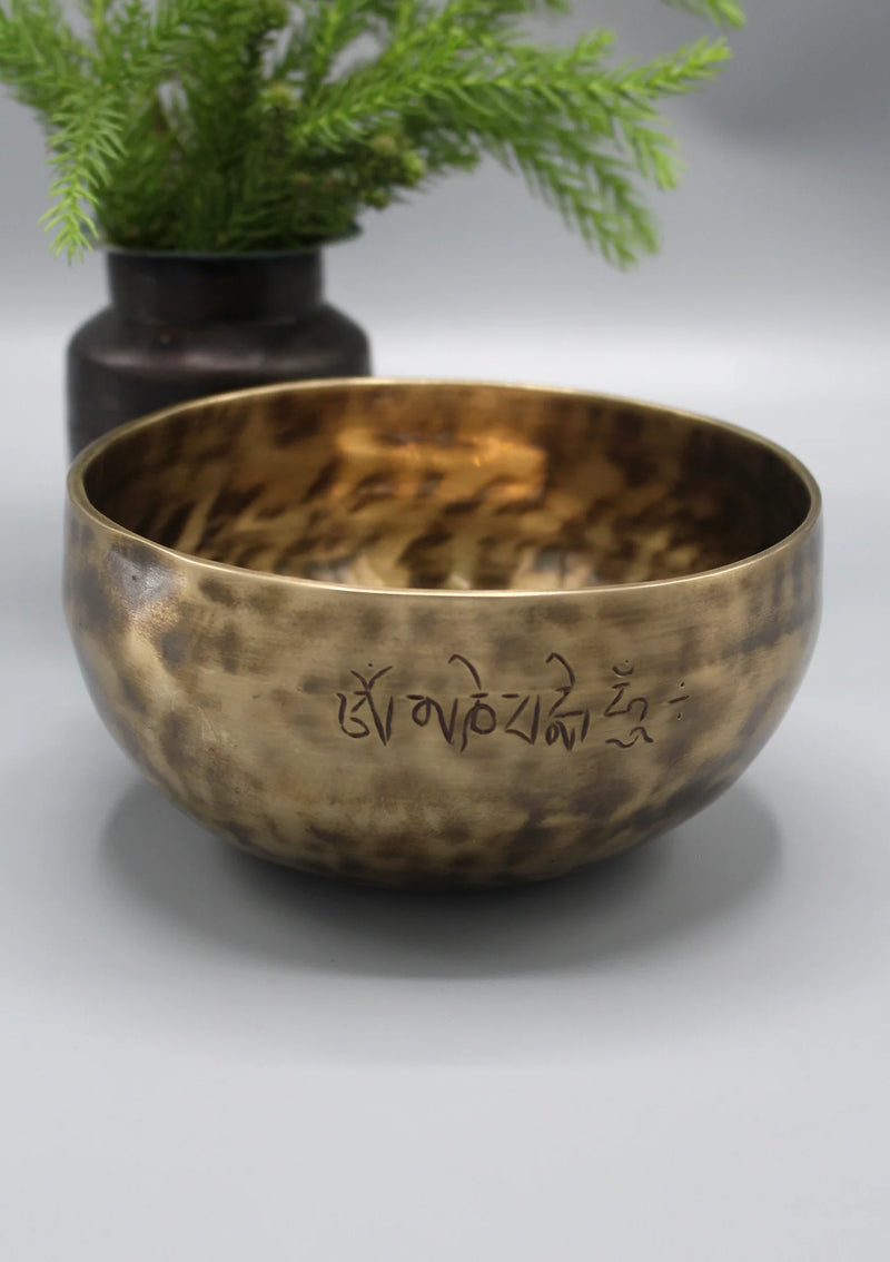 Custom made Singing Bowl with your text for engraving for gifts