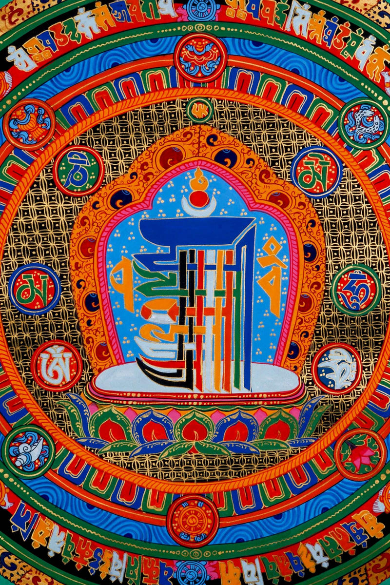 Kalachakra Mandala thangka - Himalayas Shop
