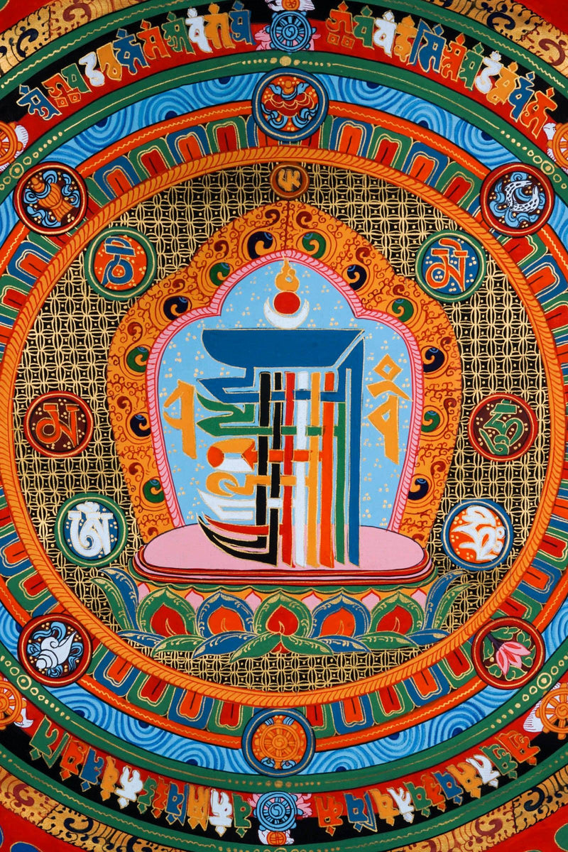 Kalachakra Mandala thangka - Himalayas Shop