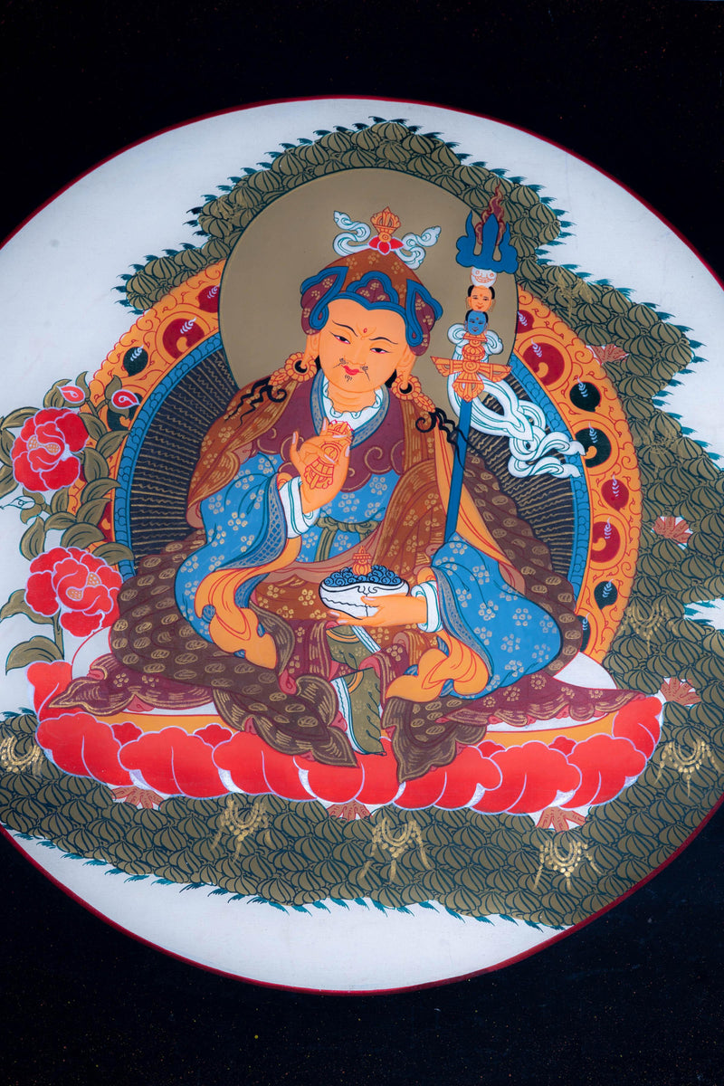 Guru Padmasambhava Thangka - Himalayas Shop