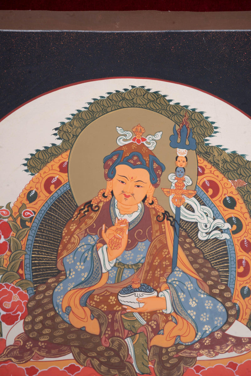 Guru Padmasambhava Thangka - Himalayas Shop