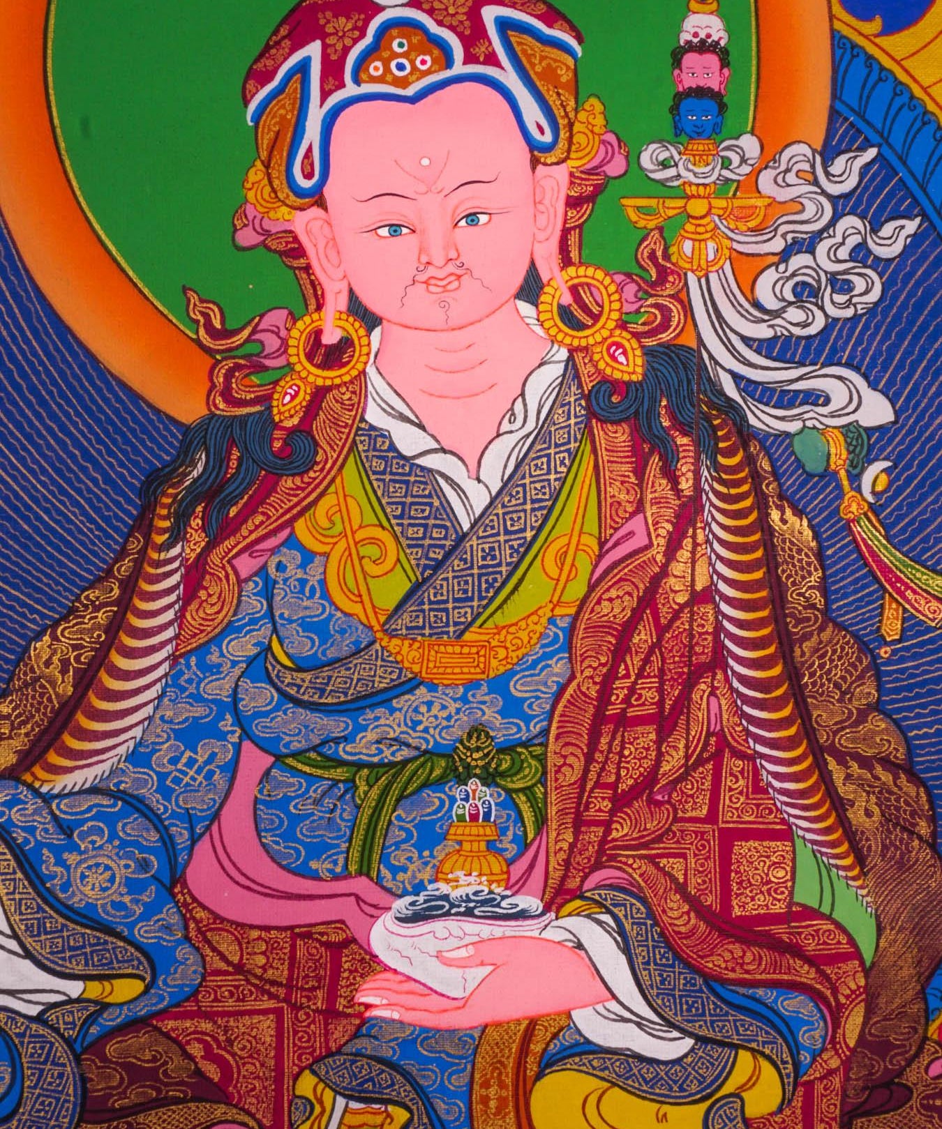 Guru Padmasambhava Thangka Art