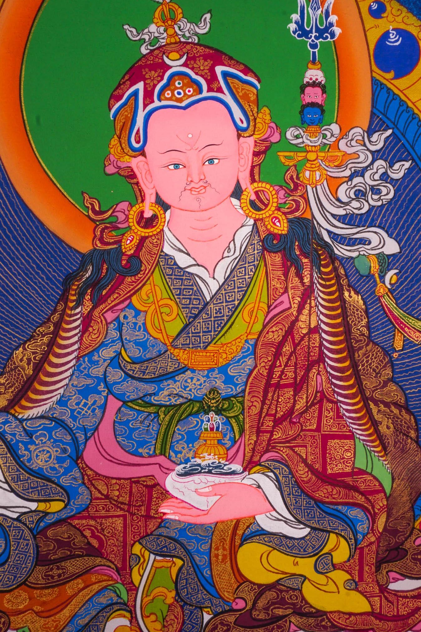 Guru Padmasambhava Thangka Art