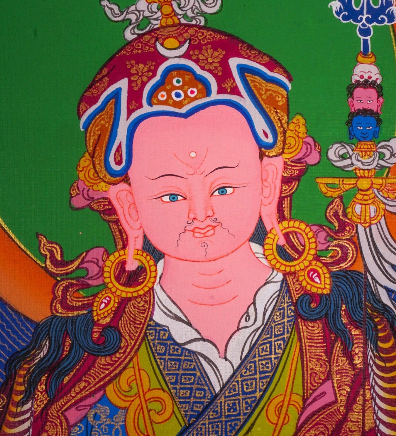 Guru Padmasambhava Thangka Art