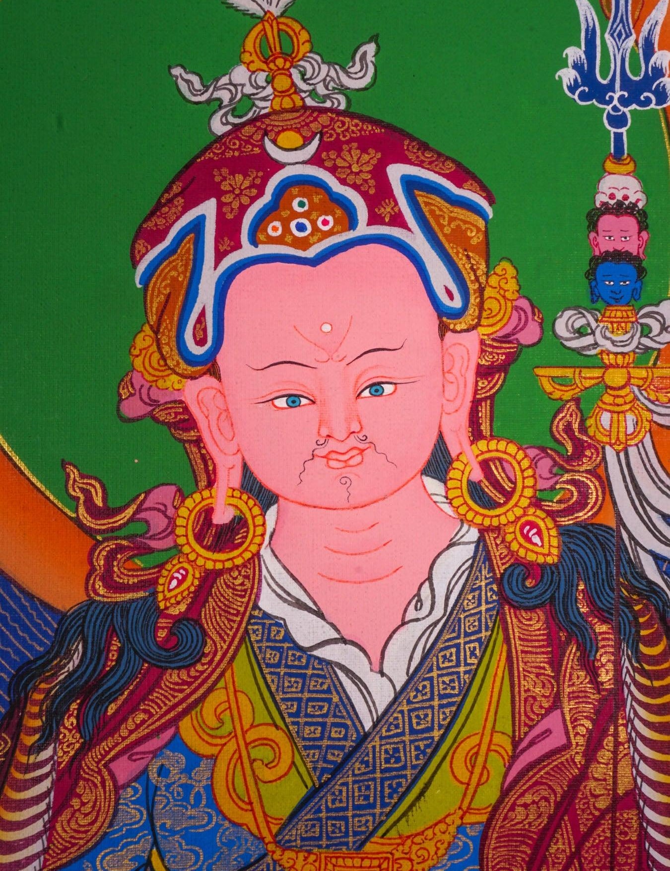 Guru Padmasambhava Thangka Art