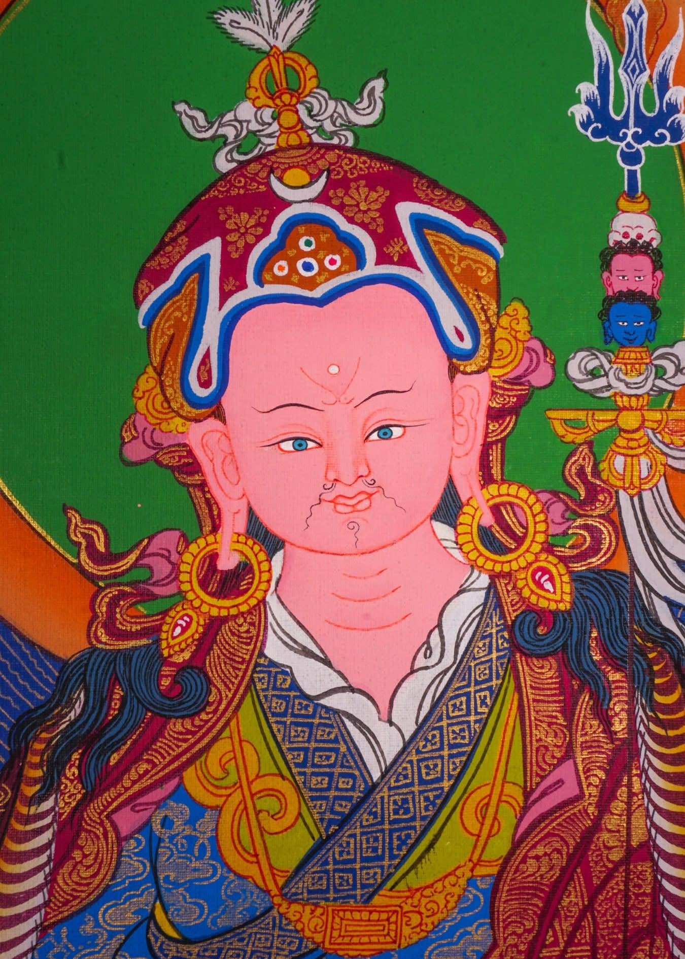 Guru Padmasambhava Thangka Art