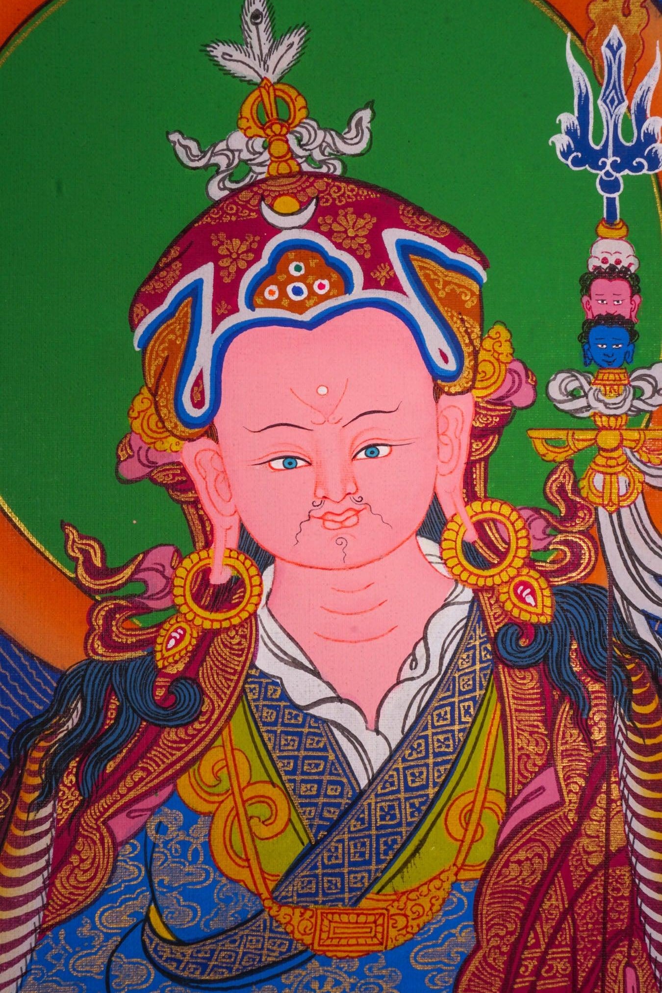 Guru Padmasambhava Thangka Art