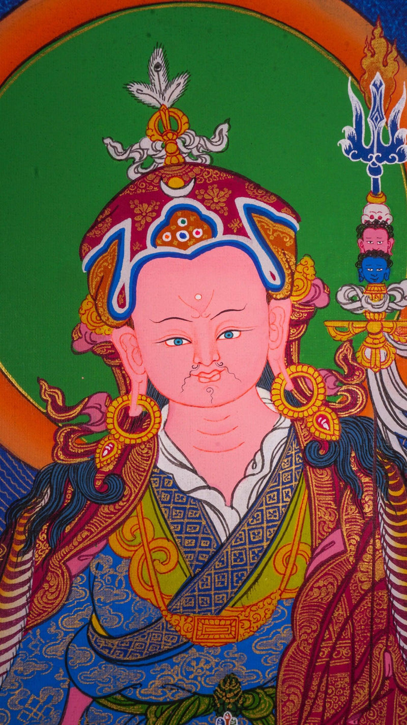 Guru Padmasambhava Thangka Art