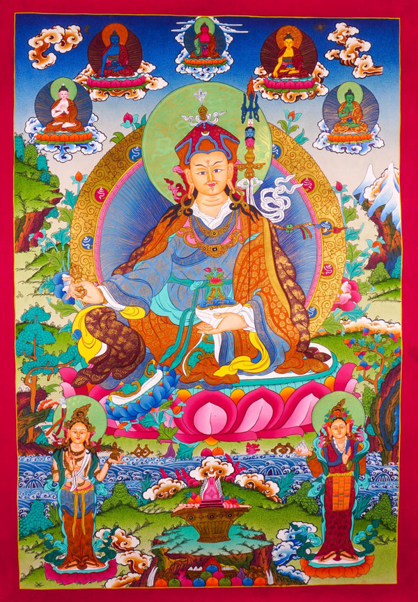 Guru Rinpoche Thangka Art