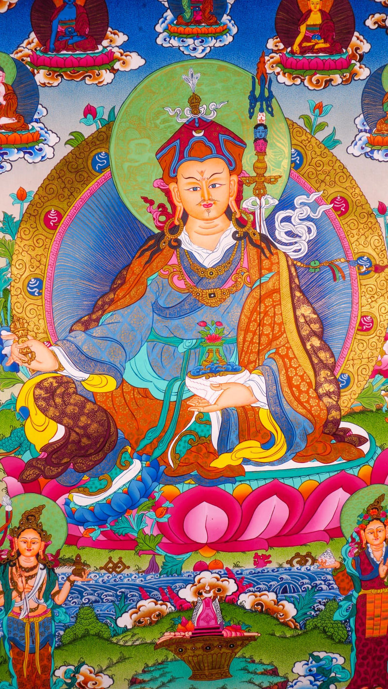 Guru Rinpoche Thangka Art