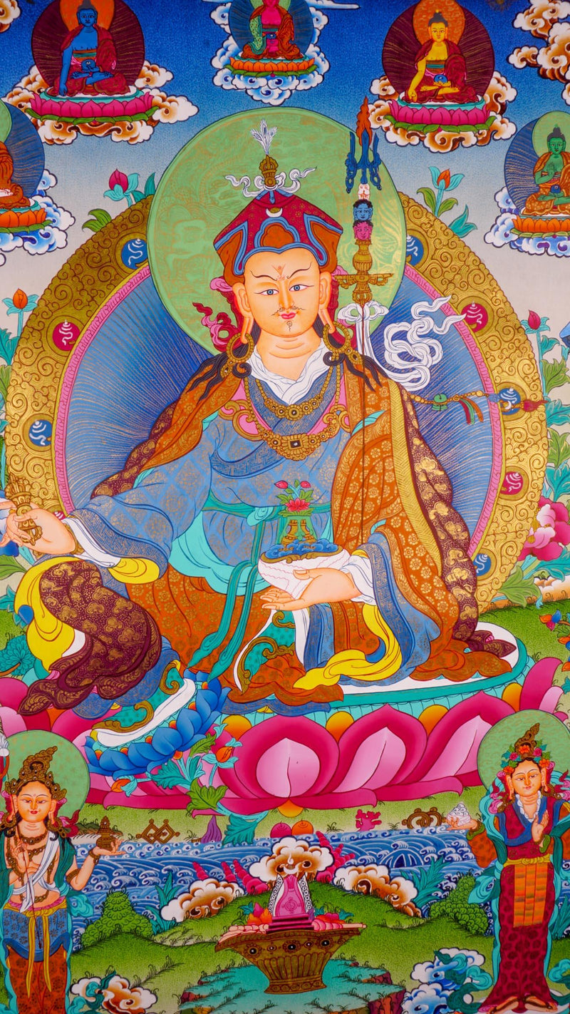 Guru Rinpoche Thangka Art