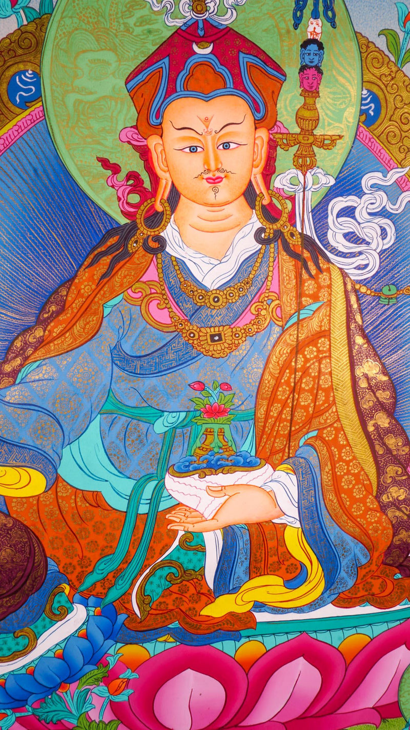 Guru Rinpoche Thangka Art